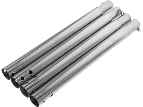 AKOOSY Lot De 4 Pieds De Poêle À Bois En Acier Inoxydable Pieds D'Extension De Réparation Pour Poêle À Bois En Acier Inoxydable Surélevé