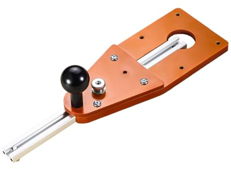 Maschera Per Taglio Circolare Della Fresa, Design Regolabile, 1 Set, Guida Della Fresa Regolabile, Maschera Per Taglio Di Precisione, Impugnatura A Sfera Ergonomica, Per Lavori Di Falegnameria, Offici