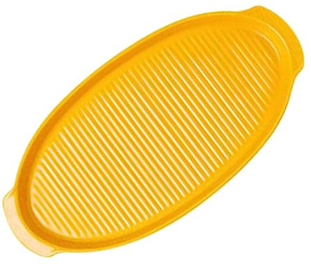 Mikikit Fuente Para Hornear De Cerámica Molde Para Hornear Diseño Retro Para Servir