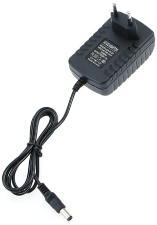 HEATSHAKING Adaptador De Corriente 5v 2a con Enchufe De 3,5 Mm para Uso Doméstico y Viaje, Cargador Eléctrico Portátil Plástico y Metal Negro