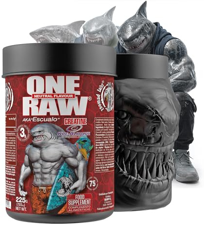 Zoomad Labs ONE RAW® Creatina Kre-Alkalyn® – Creatina Alcalina Alta Biodisponibilidad en Polvo | Fuerza y Recuperación Muscular | Creatine Alkaline Powder | 75 Servicios | Bote 3D Coleccionable