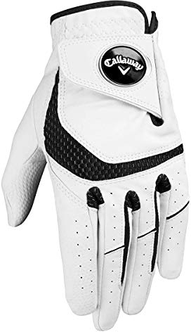 Callaway Golf Herren Syntech Handschuh, Weiß
