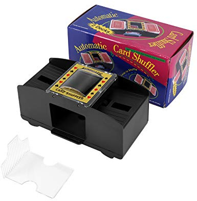LTXDJ Card Shuffler, Automatic Card Shuffler Machine Battery Operated For Poker, Rummy, UNO