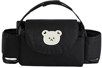 Verbesserter Organizer für Kinderwagen, Kinderwagen-Tasche, große Kapazität, Kinderwagen-Organizer, Aufbewahrungstasche für Babys