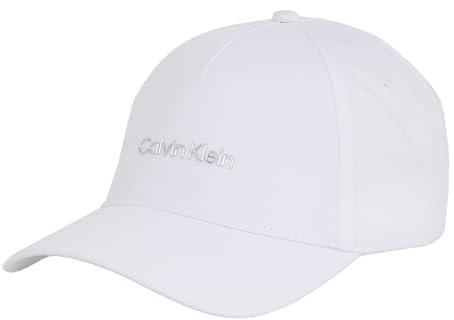 Calvin Klein Damen Ck Must TPU Logo Cap K60K610525 Verschluss, White (Bright White), OS
