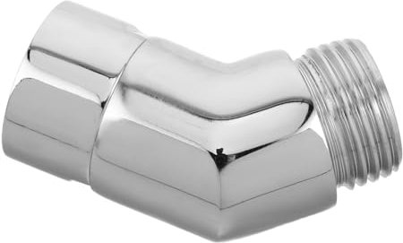 Lurrose Regulador Del Cabezal De Ducha Adaptador Giratorio De Latón Conector Ajustable Para Brazo De Ducha Modernas