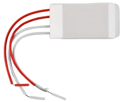 Enwye 220 240V to 12V AC Electronic Transformer 20 to 60W Dimmable Segmentable Remote Control for Low Voltage Halogen Lamps Compact Design