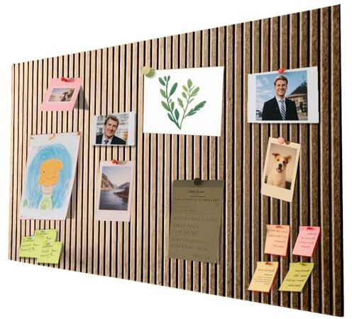40 x 60 cm anslagstavla stor självhäftande – dekorativ anslagstavla av filt, pinvägg, korktavla, vikbar fotopanel, planeringstavla för kontor, hem och barnrum