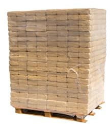 600 kg Palette RUF Form Hartholz Briketts Sonderangebot Briketts aus Buche Kamin Ofen Holz Gluthalter Brennholz Ofenbriketts Kaminbriketts Premium Holzbriketts | Holzhandel Lau (48x12,5kg) (600kg)