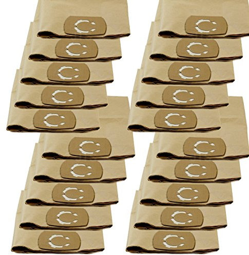 DeClean Staubsaugerbeutel Staubbeutel für Staubsauger Nass-Trockensauger 20 Stück kompatibel mit Kärcher NT 361 Eco