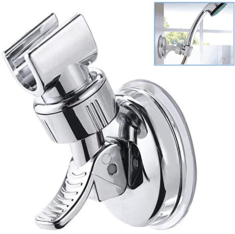 Adjustable Shower Bracket,Removable Suction Cup,360° Shower Bracket Holder for Home Hotel no Drilling