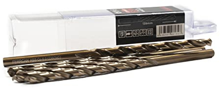 Ferrcan Metallborr HSS DIN340 M35 kobolt lång storlek (5 stycken per mätning) (6 mm)