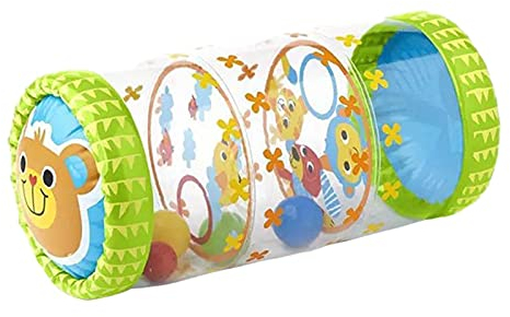 Baby-Rolle, Krabbelrolle, Baby Wanderer Spielzeug Baby Krabbelspielzeug, Krabbelhilfe Fidget Toys Baby Fitness Spielzeug Filet Design Fördert Das Krabbeln, Aufblasbares Mit Ozeanball Für Babys