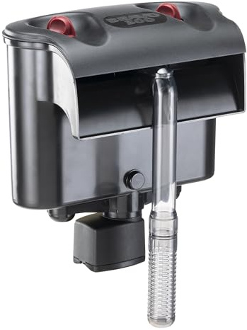 Hydor Filtro Acquario Bravo, Pompa a Cascata, Ottimo Filtraggio e Ossigenazione, Silenzioso, Si Fissa sul Bordo dell'Acquario, Portata 1050 l/h, per Acquari da 100 a 200 Litri