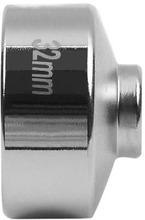 Herramienta De Llave De Filtro De Aceite, Llave De Tapa De Filtro De Aceite, Llave Para Filtro De Aceite De Acero Con Casquillo Para Filtro De Aceite De 32 Mm Y 6 Puntos, Accesorios De Coche De Perfil
