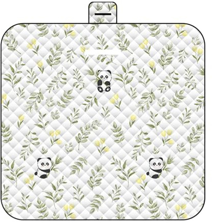 Coperta da Picnic Impermeabile - Coperta Da Picnic Portatile - Antisabbia 150x198cm Tappetino da Gioco con Stampa Animale Adorabile per Viaggio Festival Escursioni Stadio Soggiorno e Animali Domestici