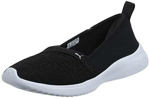 PUMA AdelinaSneaker para Mujer, Negro Plata, 40 EU