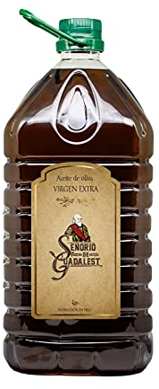 Aceite de Oliva Virgen Extra 5 Litros, Aceite de Oliva para Ensalada Cocinar, Garrafa 5 L Aceite de Oliva Virgen Extra Prensado en Frío SEÑORÍO DE GUADALEST (1)