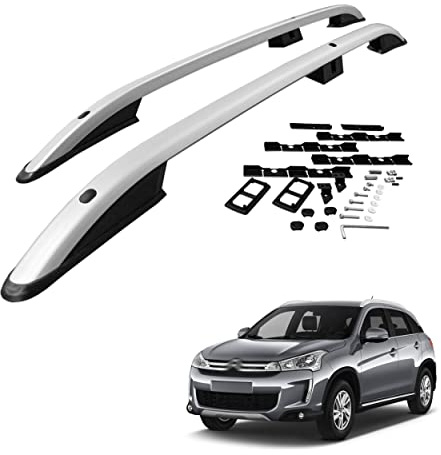 CHROMEMASTER | Barre trasversali da Tetto | Compatibili con Citroen C4 Aircross 2012-2017; Sono utilizzate per il montaggio di portapacchi, box da tetto o portabiciclette | Costruzione in alluminio