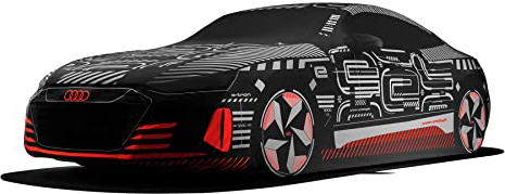 Audi 4J3061205 fordonsskydd bilgarage presenning bilskydd, kamouflagedesign
