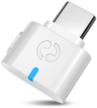 Avantalk C82 Lea – LE Audio Adaptador USB-C Bluetooth 5.4 para PS5, PC & Mac, Chip Qualcomm, aptX Adaptive & LC3, Sonido Premium, Transmisor Inalámbrico Compatible con AirPods, Auriculares Bose & más