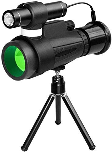 BDKSEXBF Tragbares Fernglas, Hochleistungs-Fernglas, Einsteiger-Teleskop, schwarzes Monokular, Infrarot-Teleskop, 12-Port-Teleskop mit Zwei Größen, Monokular
