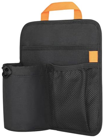 Nudorpn Porte-Gobelet pour Fauteuil | Organisateur d'Accoudoir Léger et Portable | Organisateur Multifonction pour Bouteille d'eau, Téléphone, Clés et Lunettes de Soleil