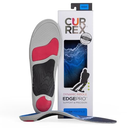 CURREX EdgePro Sohle High Profile. Deine neue Dimension des Carving. Performance Einlegesohle für Ski, Langlauf oder Snowboard. Gr EU 47-49