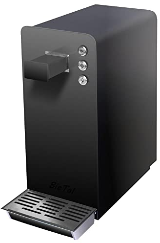 BieTal® Wassersprudler BT-15 SetTafelwasseranlage mit Kühlung Sprudelwasser Trinkwasser Wasserspender 15 L/h - schwarz