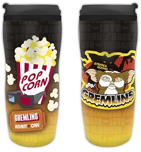 ABYSTYLE - GREMLINS - Mug de voyage Gizmo Pop Corn