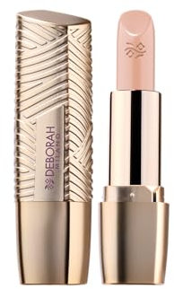 Deborah Milano - Rossetto Milano Red, N.1 Nude Skin, Colore Pieno e Brillante, con Acido Ialuronico per un Comfort Estremo a Lunga Tenuta