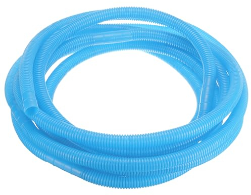 PATIKIL Manguera de Desagüe Universal para Aire Acondicionado de 16 mm Diámetro Interno Y 6 Metros Longitud, Tubo Flexible para Unidades de Aire Acondicionado Y Lavadoras Azul