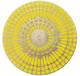 Disque Cymatique 417 Hz Energétisant/ancrage, 10 cm à 2 faces cuivre plaqué or, coeur cire d'abeilles - favorise le changement - Fréquence Sacrée Solfeggio - Disque énergétique héliquantix