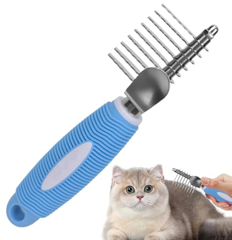 Cepillo Para El Subpelo De Los Perros | Herramientas de Aseo para Mascotas,Cepillo para Pelo de Gato y Peine Desenredador de Subpelo,Para Casa, Interior, Viaje, Apartamento, Exterior, Limpieza,