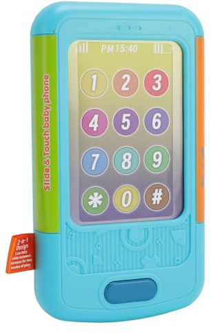 Chiyyak Giocattolo per Telefono per Bambini Giocattolo per Cellulare Musicale Educativo per Illuminare il Bambino per Giochi di Apprendimento con Touch Screen per Ragazze e Ragazzi
