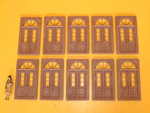 1:87-H0 Porte per autocostruzione Edificio - Stazione modellismo pz.10 - Krea