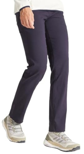 Craghoppers Women's Kiwi Pro II Trousers with 4 Pockets and Water Repellent Finish, Stretchable, Hard Wearing & Sun Protection - Perfect for Outdoor, Walking, Camping & Hiking Navy