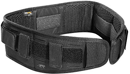 Tasmanian Tiger TT Belt Padding M&P Flache, rutschfeste Polsterung mit Laser-Cut Molle für Dienst und Einsatz-Gürtel, Schwarz, XL (110 cm)