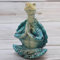 Tuzsökr Schildkröte Figur Harz Yoga Sculptur Zen Garten Dekoration Dekorative Tischdeko Spirituelles Geschenk