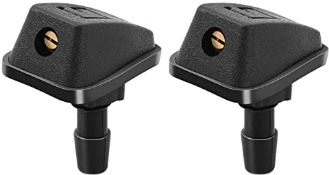 MENDX Scheibenwaschdüsen Auto Für Mercedes Benz W169 W203 W208 W209 W210 W211 W212 2 Stücke Auto Frontscheibe Scheibe Wischer Düse