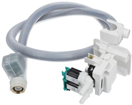 LUTH Premium Profi Parts Manguera de entrada Aquastop 1,5 m con válvula magnética compatible con Bosch 11019386 para lavadora
