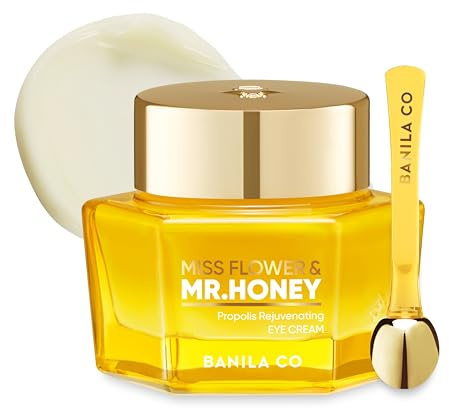 BANILA CO Miss Flower & Mr Honey Propolis Verjüngende Augencreme, nährende Feuchtigkeitscreme (20 ml /0,67 Unzen)