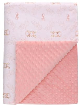 Amo Nenes Manta Cálida de Invierno para Bebé, Tres Capas de Algodón para Sofá y Cochecito, Regalo de Nacimiento para Recién Nacido, 75