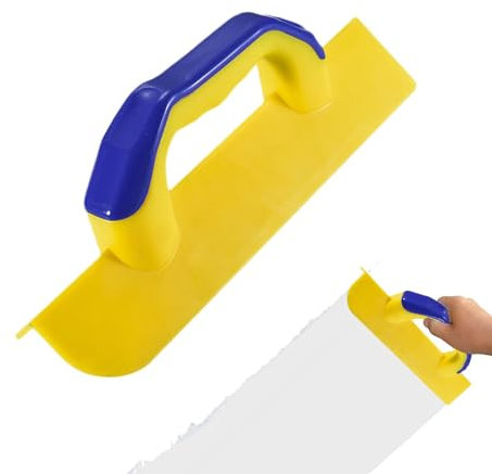 Biniveil Trockenbau-Eckwerkzeug – glatte Wandeckenspachtel, Inneneckenkelle, Trockenbau-Eckwerkzeug, Innenecke aus gehärtetem PP-Kunststoff mit ergonomischem Griff