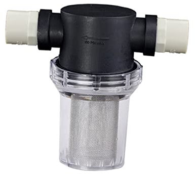 OKUMEYR Filtro Dell'acqua Ad Alta Pressione Per Lavatrice E Giardino Con Raccordo 25mm E 40 Maglie Per Idropulitrici E Tubi Da Giardino