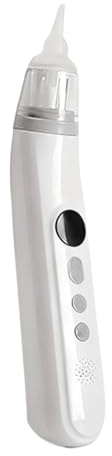 Aspirador Nasal para Bebés y Niños Dispositivo Calmante Recargable e | Aspirador Nasal Eléctrico con Succión Más para Niños Niñas Bebés Viaje Cama Carretera Cuna Moisés