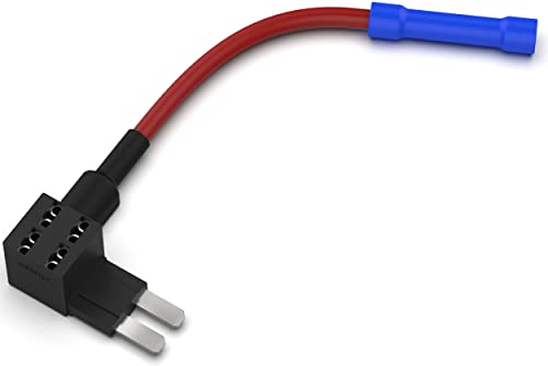 AUPROTEC Sicherungshalter mikrOTO für Micro Sicherungen Adapter mit Kabel für Flachstecksicherungen bis 30A
