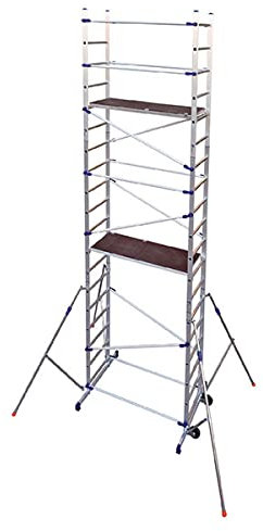 Echafaudage domestique - Hauteur de travail maximale de 6.46m - PN/CLA