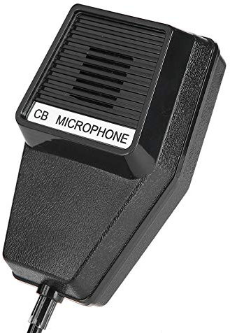 CB Radio Speaker Mic, Microphone 4 Pin for Cobra Car CB Walkie Talkie Transceiver Accessories Cb Mic Speaker Replacement for Cobra: PR240 PR245 PR350 MRHH200 etc.