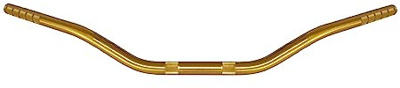 Manubrio Accossato oro in alluminio per Suzuki RM piega bassa dal 2002 al 2017, diametro 22 mm, altezza media